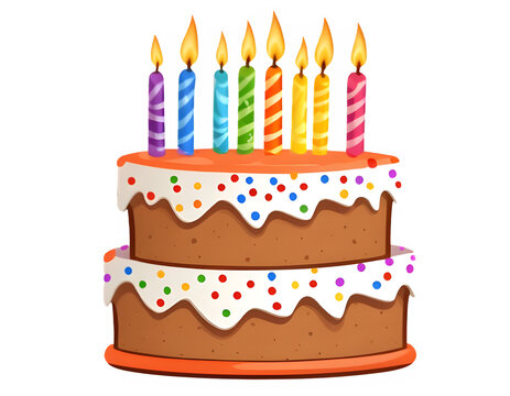 recommend clip art: birthday cake with candles clipart