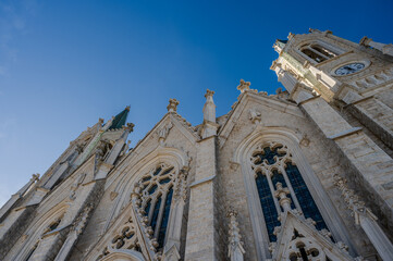 Castelpetroso, Isernia, Molise. Sanctuary of the Madonna Addolorata.