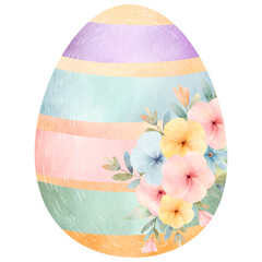 Watercolor Easter egg-10