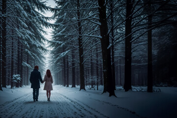 Cuori che Scaldano il Ghiaccio- Magia d'Amore sotto la Neve Invernale