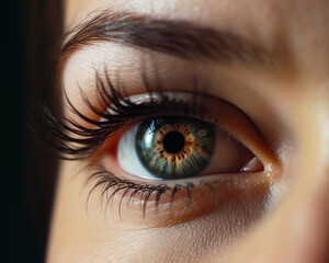 Fototapeta premium Close up of beautiful woman eye.