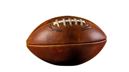 American Football on a transparent background