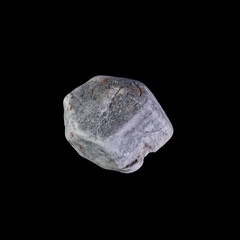 Beautiful mineral stone on a black background