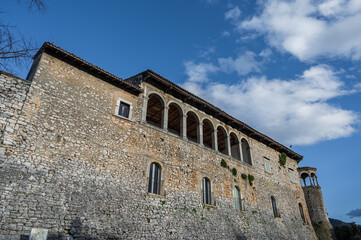 Macchia d'Isernia. Baronial castle D'Alena