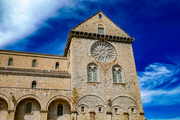 Fototapeta na wymiar Trani cathedral, Puglia, Italy