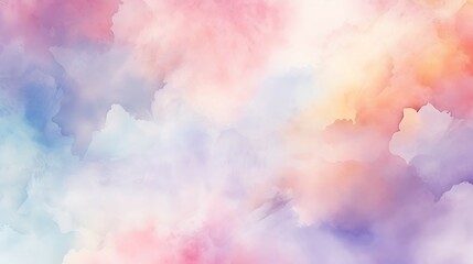 cloud background with a pastel colour
