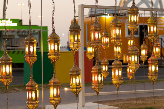 Traditional arabic lamps, Ramadan - Kareem decorations, lanterns