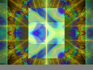 Imaginatory fractal abstract background Image