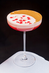 tasty mocktail for Valentine's Day