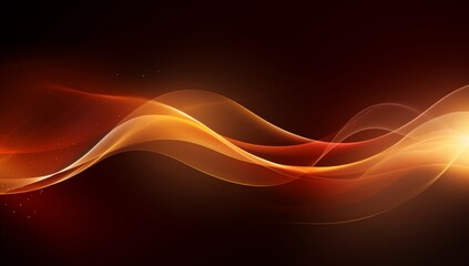 Abstract golden wave background.