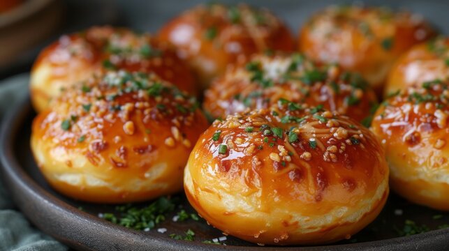 Homemade Small Pretzel Bites With Beer Cheese