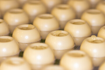 Schokoladen Pralinen selber für Freunde zu Hause gemacht 