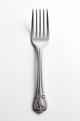 Fork isolated on white background