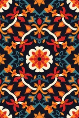 Ramadan Kareem seamless pattern background