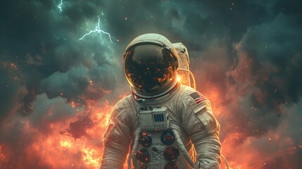 Fototapeta premium Astral Solitude