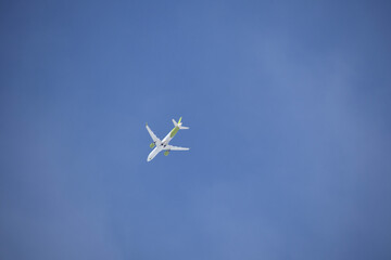 coat of arms silhouette in blue sky