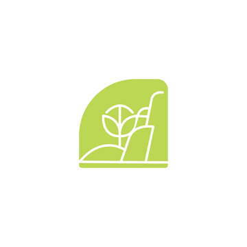 Lawncare Simple Vector Logo Design