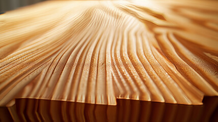 Close-up of wood fibers.