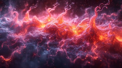 Naklejka premium Cosmic Synapses