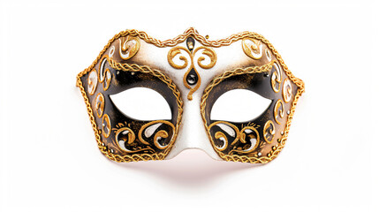 A stunning opera carnival mask captured in vibrant detail, perfect for adding an air of mystery and elegance to any project. This exquisite mask features intricate designs and dazzling color