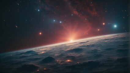 Fototapeta premium planet in space