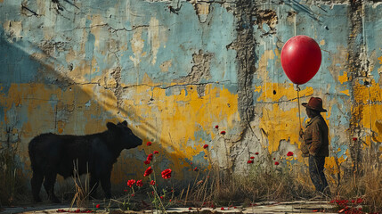 Red Balloon and the Black Dog