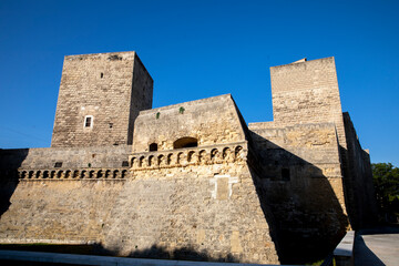 Fototapeta na wymiar Castello Svevo or Swabian Castle, Bari, Italy