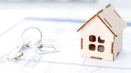 the keys to the house on the contract for the purchase of a house or apartment