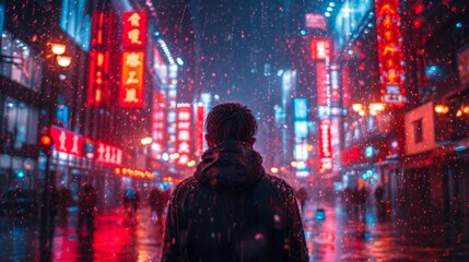 Neon Drizzle