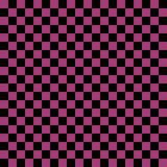 市松模様  S　7月 黒×ルビーカラーRuby 情熱　勇気