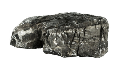 abstract natural stone isolated element