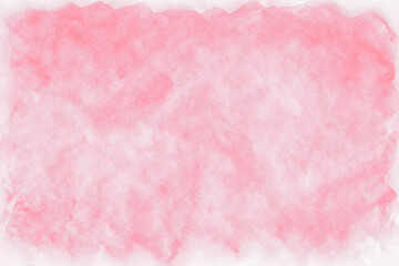 Pink watercolor abstract background. Watercolor pink background. Abstract pink texture.