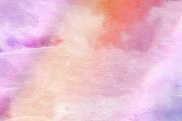 Pink watercolor abstract background. Watercolor pink background. Abstract pink texture.