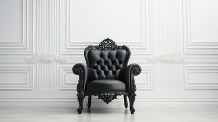 classic armchair in the room