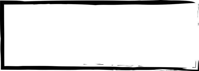 Rectangle ink empty. Text box and frames