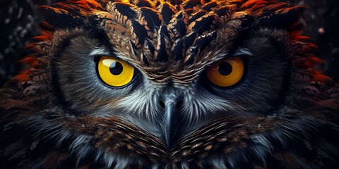 Owl Real Image  .