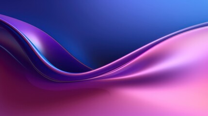 Modern background with a futuristic touch, characterized by wavy blue and purple color