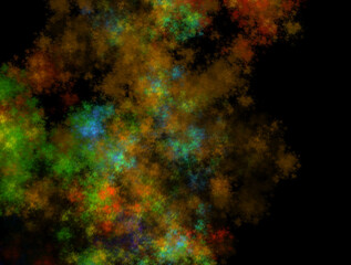 Imaginatory fractal abstract background Image