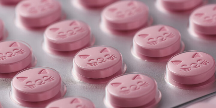 Symbolbild | Medikament f&uuml;r Katzen in Tablettenform