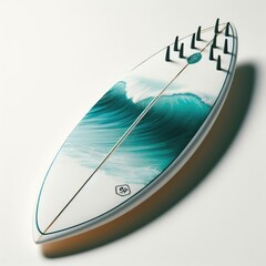 surfboard at the beach