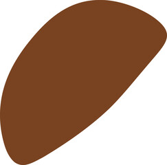 Irregular silhouette illustration. Irregular shape design element