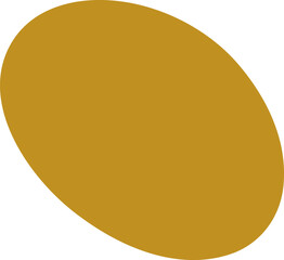 Organic blob silhouette illustration. Irregular shape design element