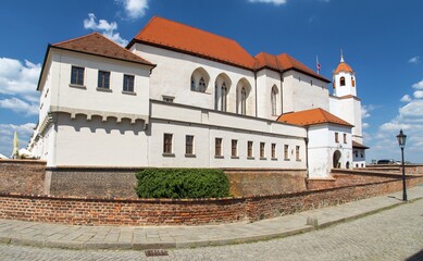 Špilberk Castle, baroque fort monument of Brno city
