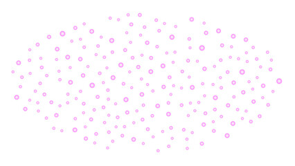 Cherry blossoms and oranges. Orange and pink glare light ball background. Hope people watching these scenes will have a good day.