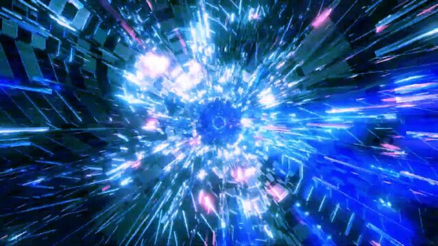vj loop abstract kaleidoscope motion graphics background