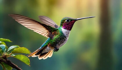 Fototapeta premium hummingbird in flight