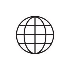 Go to web Icon. Web icon Internet world vector illustration on white background..eps