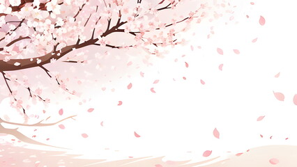 桜の背景