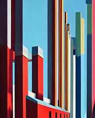 Obraz premium Colorful Abstract Composition