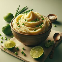 mashed potatoes with herbs